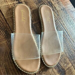 Clear bonnibel Sandals